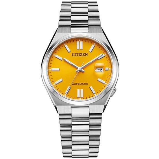 Citizen Mechanical NJ0150-81Z Yellow Dial Male Analog Casual Watch