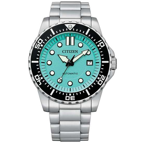 Citizen Urban NJ0170-83X Cyan Dial Automatic Stainless Steel Watch
