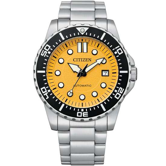 Citizen Urban Yellow Dial NJ0170-83Z Automatic Sports Watch