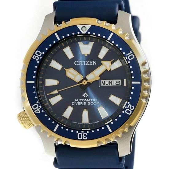 Citizen NY0096-12L Automatic Blue Diving Watch