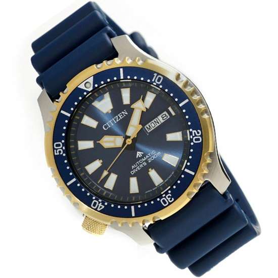 Citizen NY0096-12L Automatic Blue Diving Watch