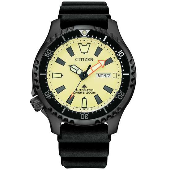 Citizen Fugu Promaster NY0138-14X Diving Watch Tank Box