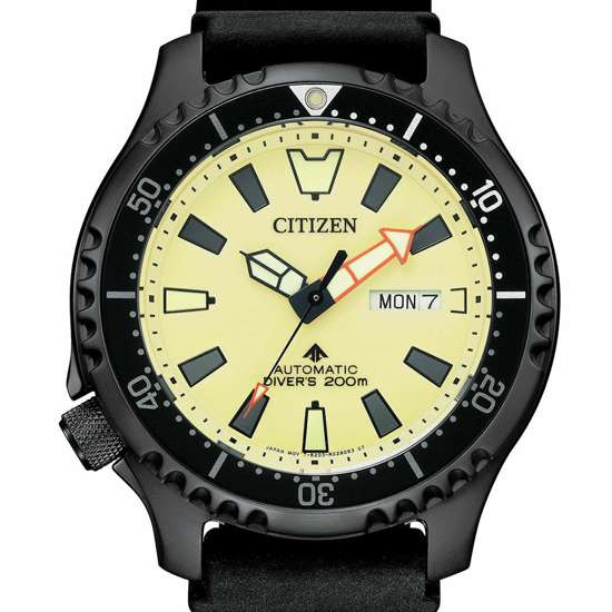 Citizen Fugu Promaster NY0138-14X Diving Watch Tank Box