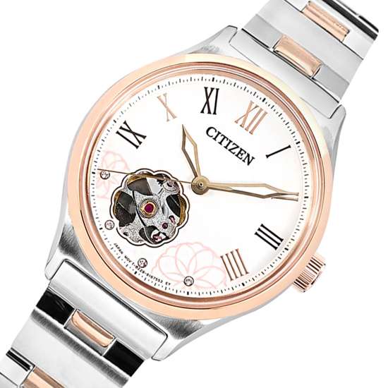 Citizen PC1008-89A Cherry Blossom Two Tone Ladies Watch