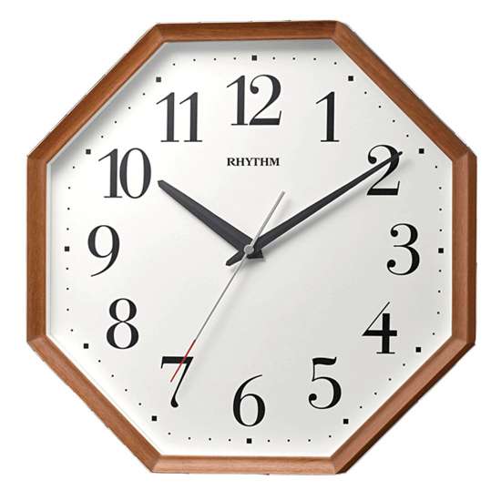 CMG136NR06 Rhythm Wooden Wall Clock (Singapore Only)