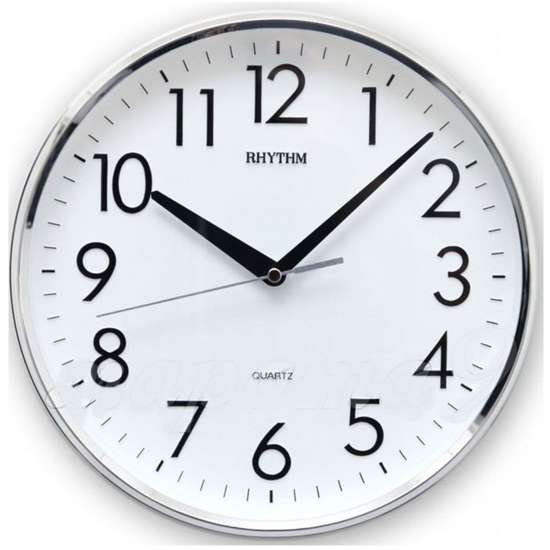 RHYTHM PLASTIC WALL CLOCK CMG716BR19