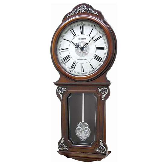 Rhythm Pendulum Clock CMJ380CR06 (Singapore Only)