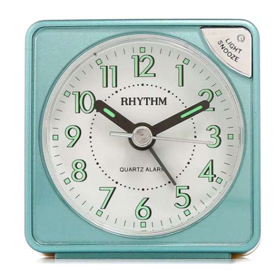 Rhythm Alarm Clock CRE211NR05