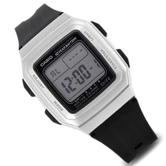 Casio Youth F-201WAM-7 F201WAM-7A Alarm Dual Time Watch
