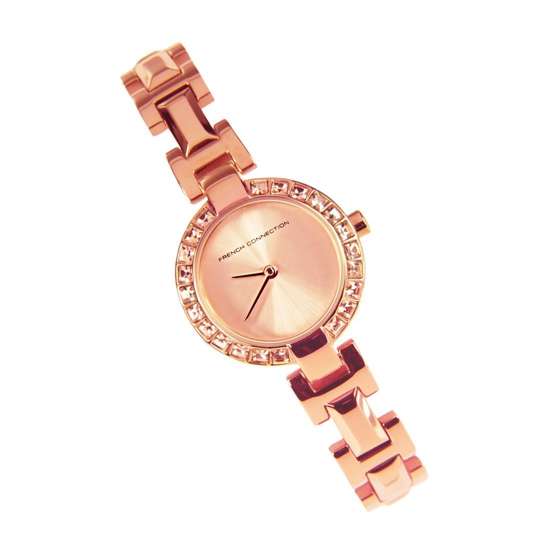 French Connection Rose Gold Watch FC1157RGM