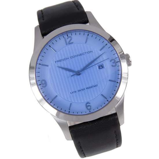 French Connection Analog Quartz Mens Dress Watch