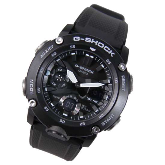Casio G-Shock GA2000S-1A GA-2000S-1 Black Carbon Core Sports Watch