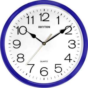 RHYTHM PLASTIC WALL CLOCK CMG734NR11 ( Singapore Only )