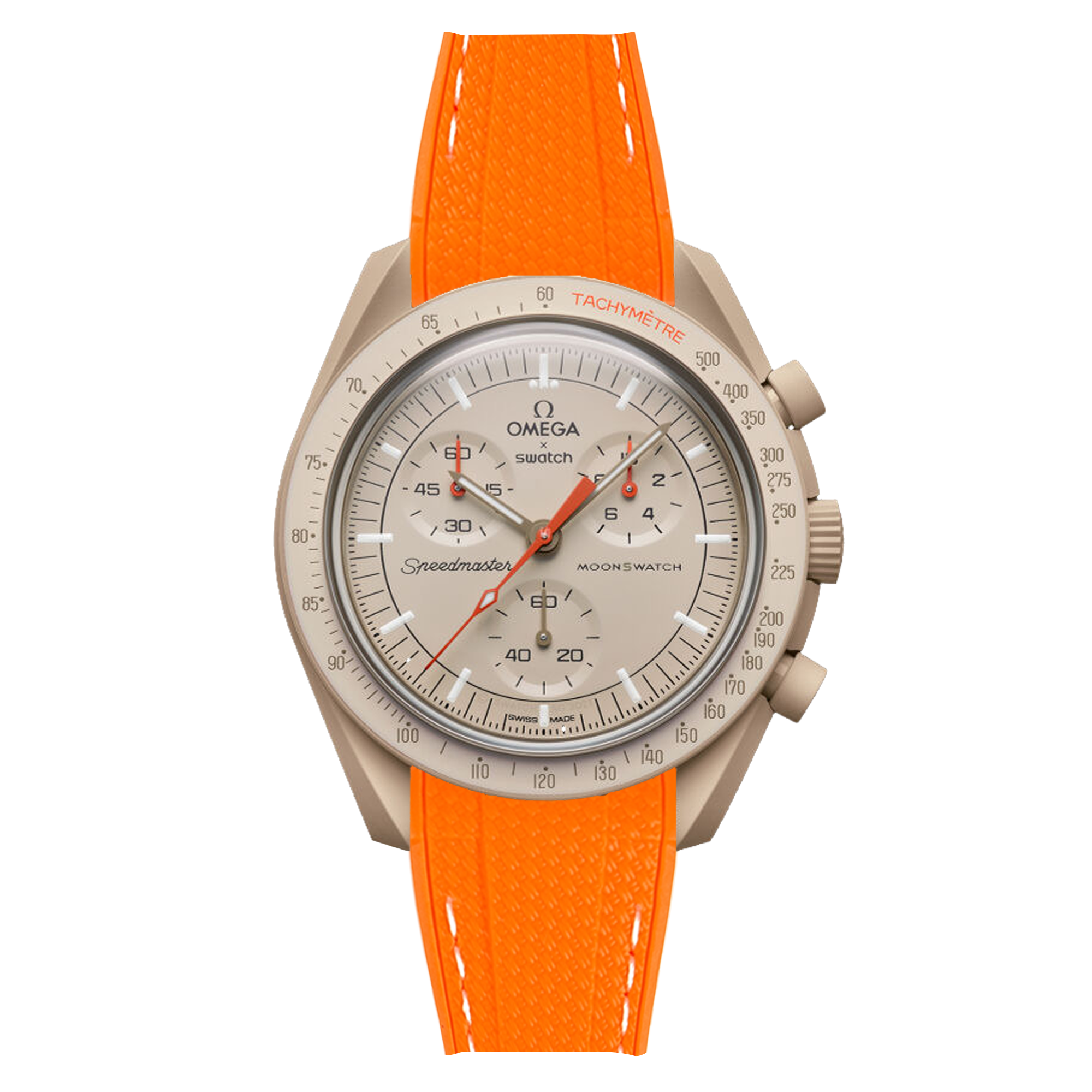 #color_orange with white stitch