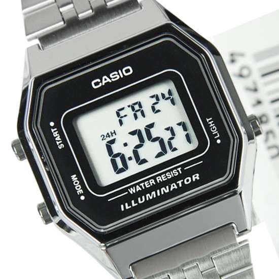 Casio Illuminator Digital Watch LA680WA-1DF