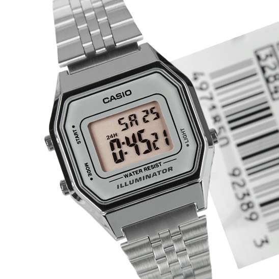 Casio Illuminator Digital Watch LA680WA-7DF