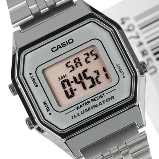 Casio Illuminator Digital Watch LA680WA-7DF