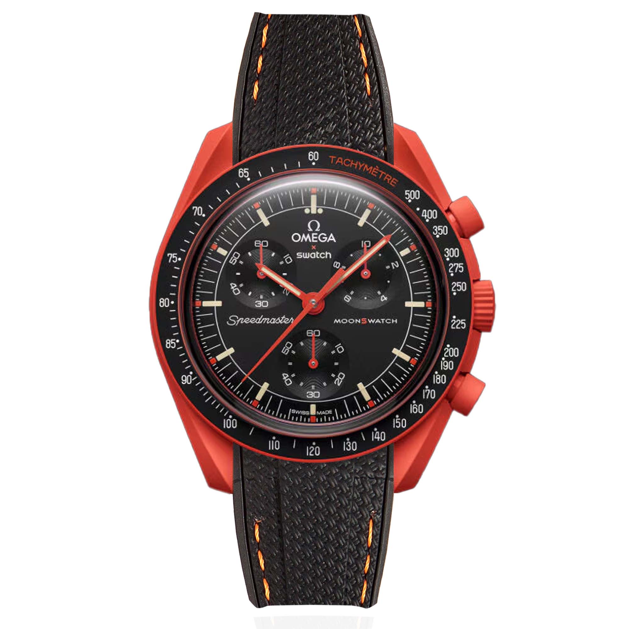 #color_black with orange stitch