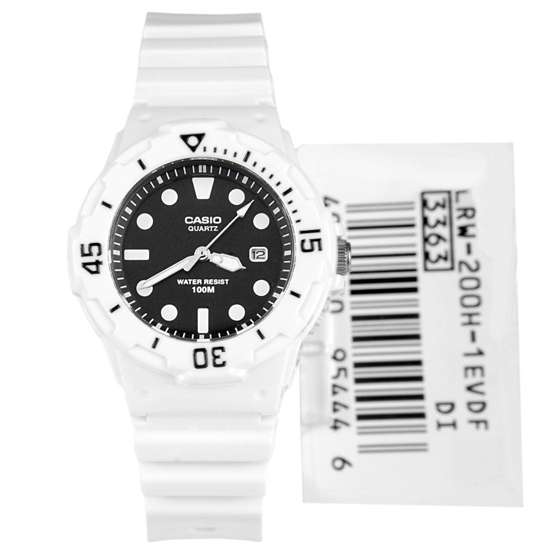 Casio Ladies Analog 100m Sports Watch LRW-200H-1EV LRW-200H