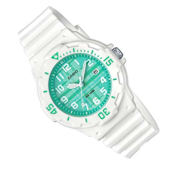 Casio Green Dial Ladies Watch LRW-200H-3 LRW-200H-3CV