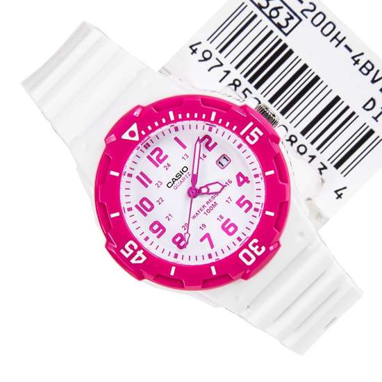 Casio Quartz Analog Pink Ladies Sports Watch LRW-200H-4B