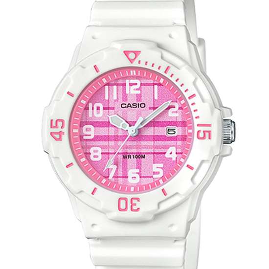 Casio Youth Pink Dial Ladies Watch LRW-200H-4CV