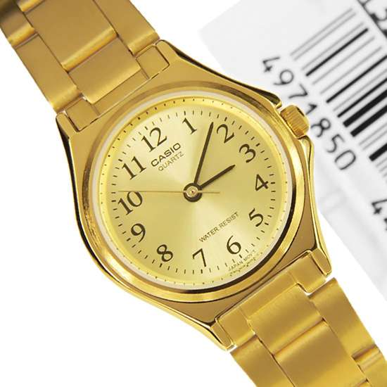 Casio Quartz Gold Plated Ladies Watch LTP-1130N-9B
