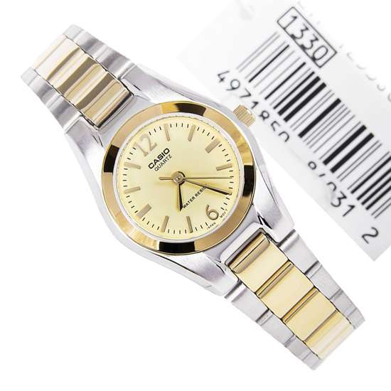 Casio Quartz Gold Dial Ladies Watch LTP-1253SG-9ADF LTP1253SG