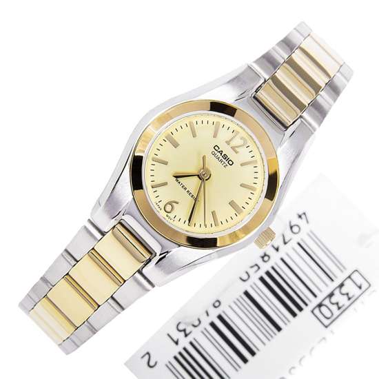 Casio Quartz Gold Dial Ladies Watch LTP-1253SG-9ADF LTP1253SG