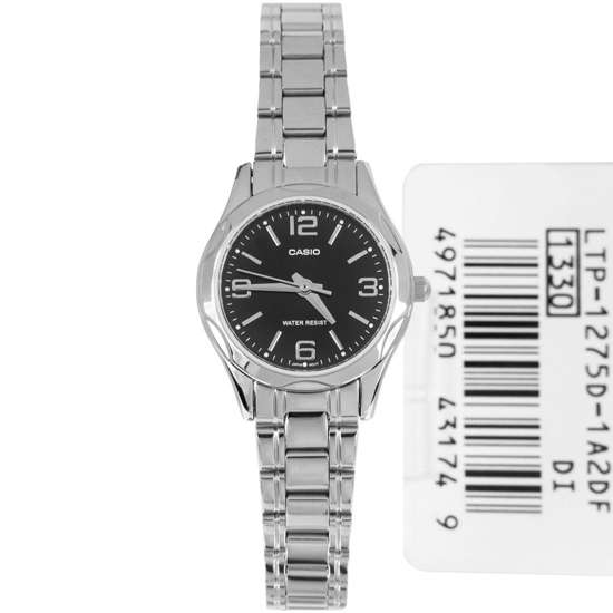 Casio Black Dial Ladies Analog Watch LTP-1275D-1A2 LTP1275D