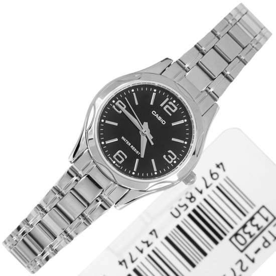 Casio Black Dial Ladies Analog Watch LTP-1275D-1A2 LTP1275D