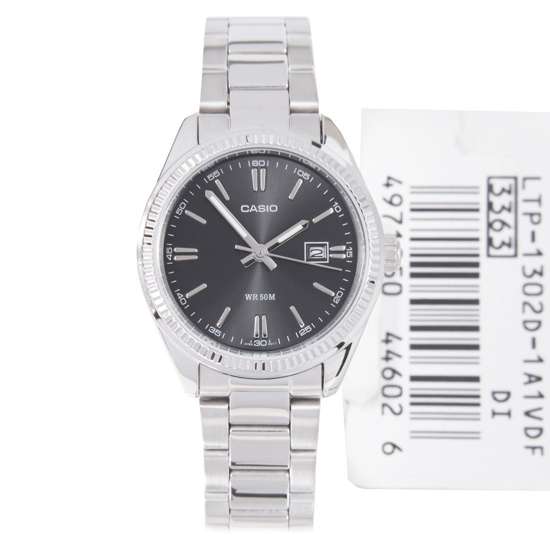 Casio Silver Markers Ladies Dress Watch LTP-1302D-1A1VDF LTP1302D