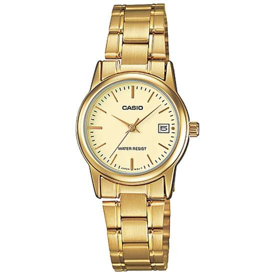 LTP-V002G-9AUDF LTP-V002G-9A Casio Womens Gold Watch