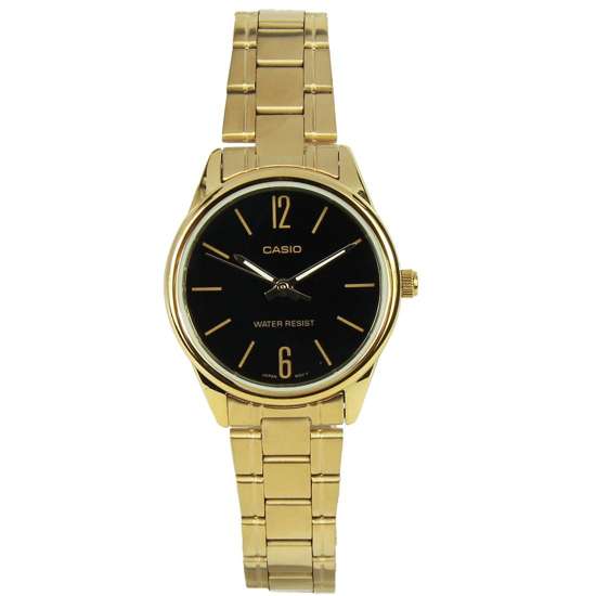 Casio Ladies Gold Watch LTPV005G-1B LTP-V005G-1B