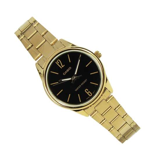 Casio Ladies Gold Watch LTPV005G-1B LTP-V005G-1B