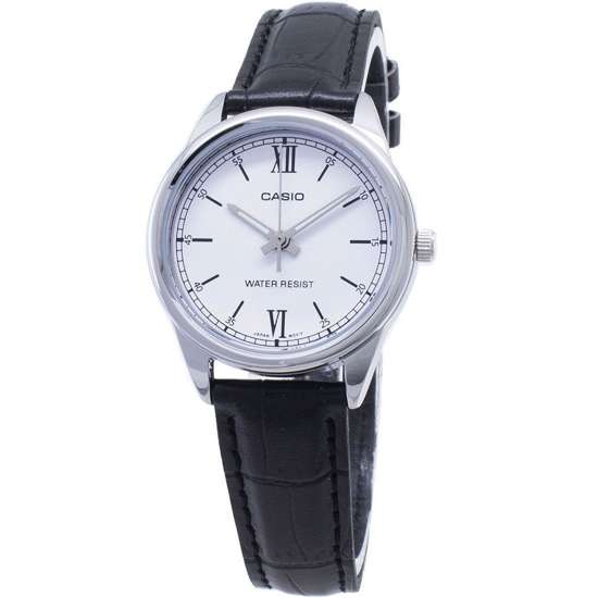 Casio Womens Leather Couple Watch LTPV005L-7B2 LTP-V005L-7B2