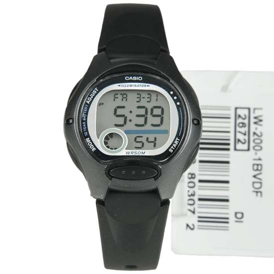 Casio Digital Ladies Watches LW-200-1B LW200