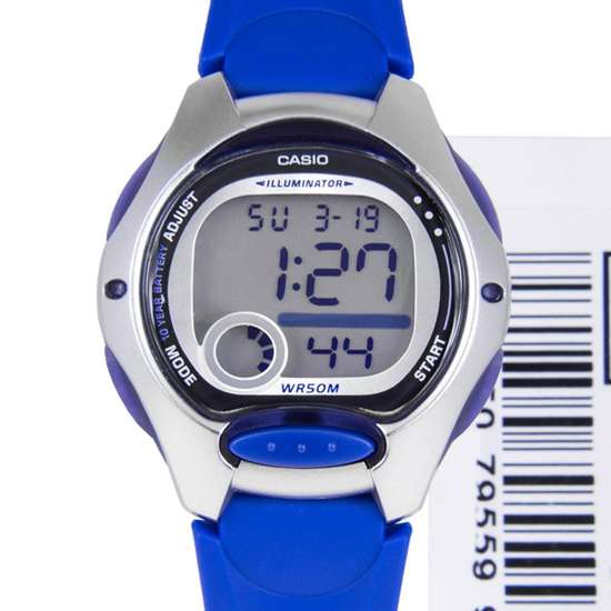 Casio Illuminator Blue Ladies Sports Watch LW-200-2A LW200