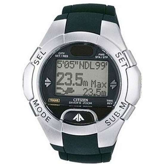 Citizen Digital MG0000-07E Alarm Thermometer Watch