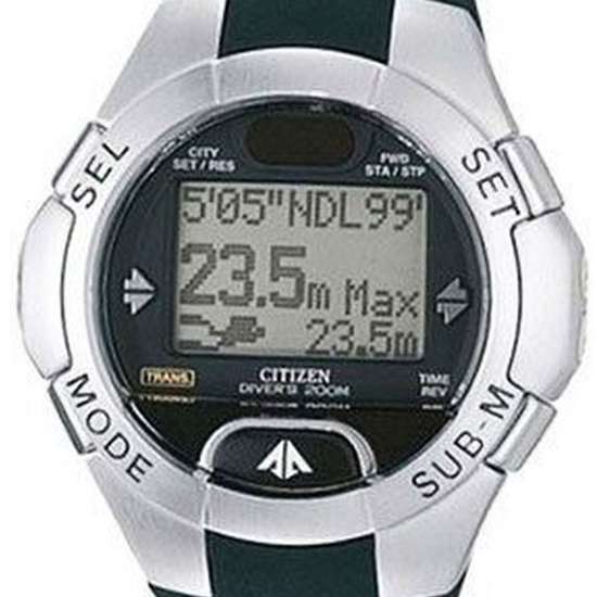 Citizen Digital MG0000-07E Alarm Thermometer Watch