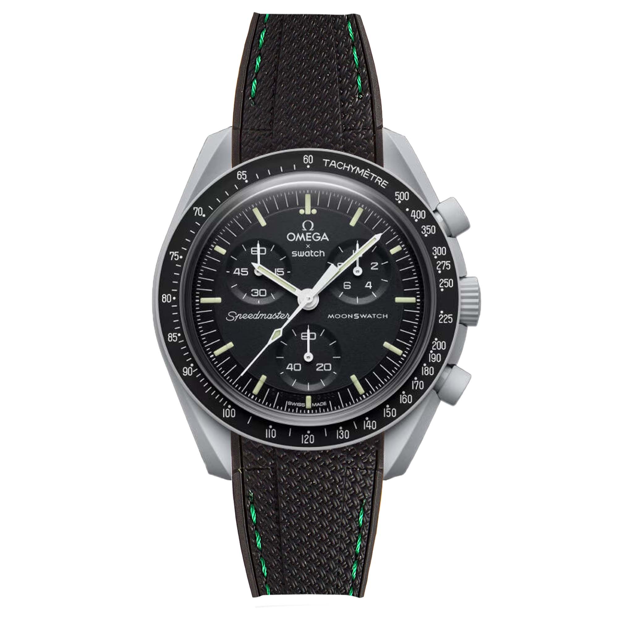 #color_black with green stitch