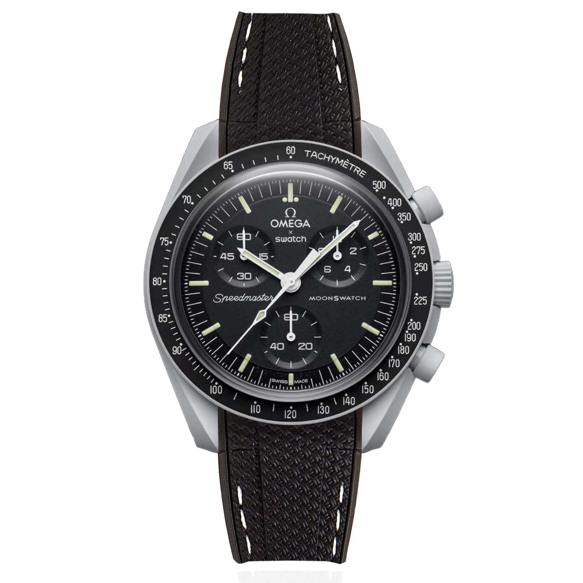 #color_black with white stitch