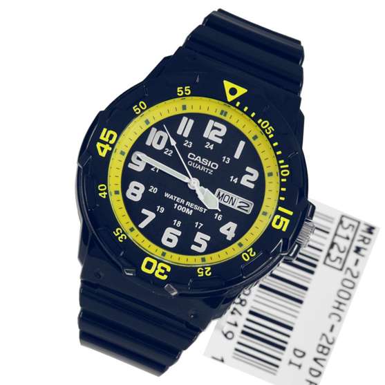 Casio Analog Quartz Deep Blue Mens Watch MRW-200HC-2B MRW-200HC