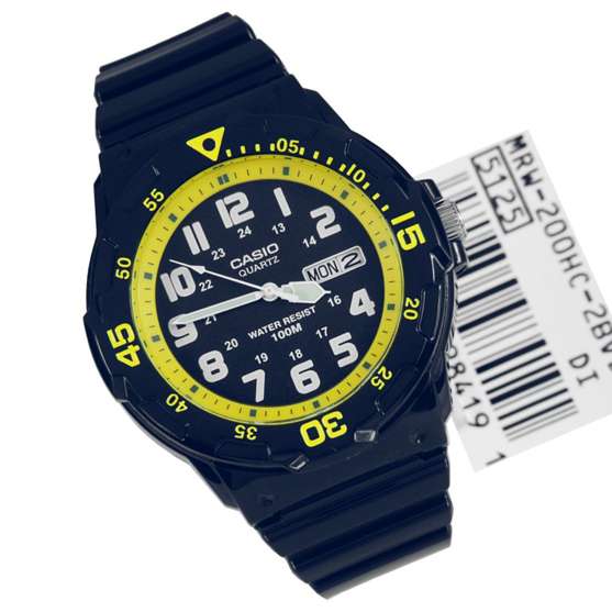 Casio Analog Quartz Deep Blue Mens Watch MRW-200HC-2B MRW-200HC