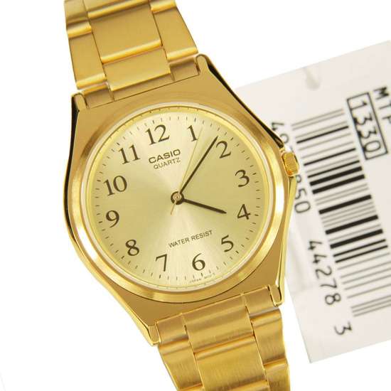 Casio Gold Tone Mens Watch MTP-1130N-9BRDF