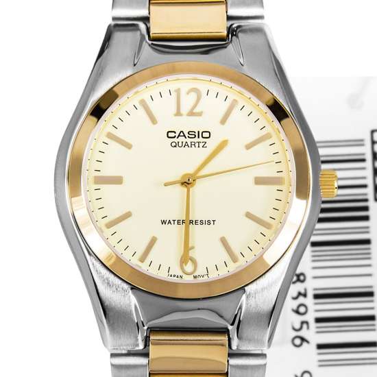 Casio Two Tone Analog Mens Watch MTP-1253SG-9A MTP1253SG