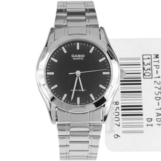 Casio Analog Black Dial Mens Watch MTP-1275D-1A MTP-1275D