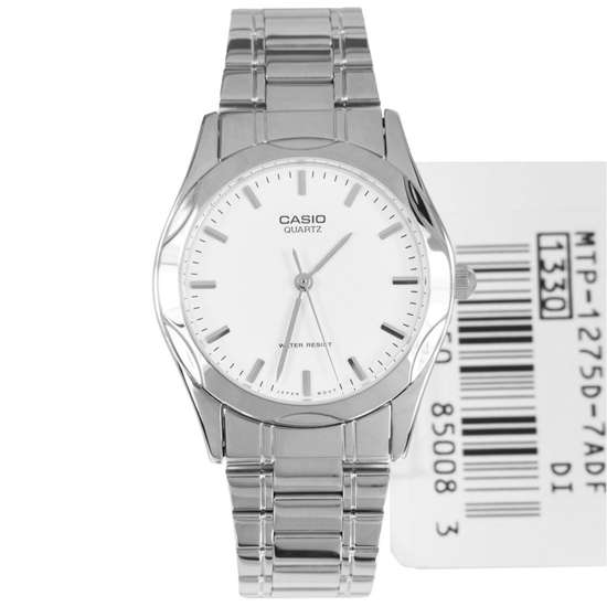 Casio White Dial Mens Casual Watch MTP-1275D-7A MTP1275D