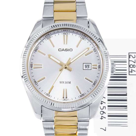 MTP-1302SG-7A MTP1302SG Casio Two Tone Gents Dress Watch