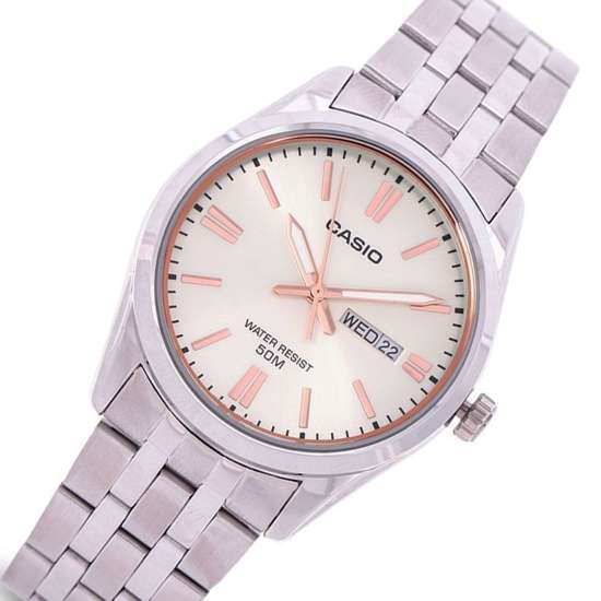 Casio MTP-1335D-9 MTP1335D-9A Pair Male Enticer Watch